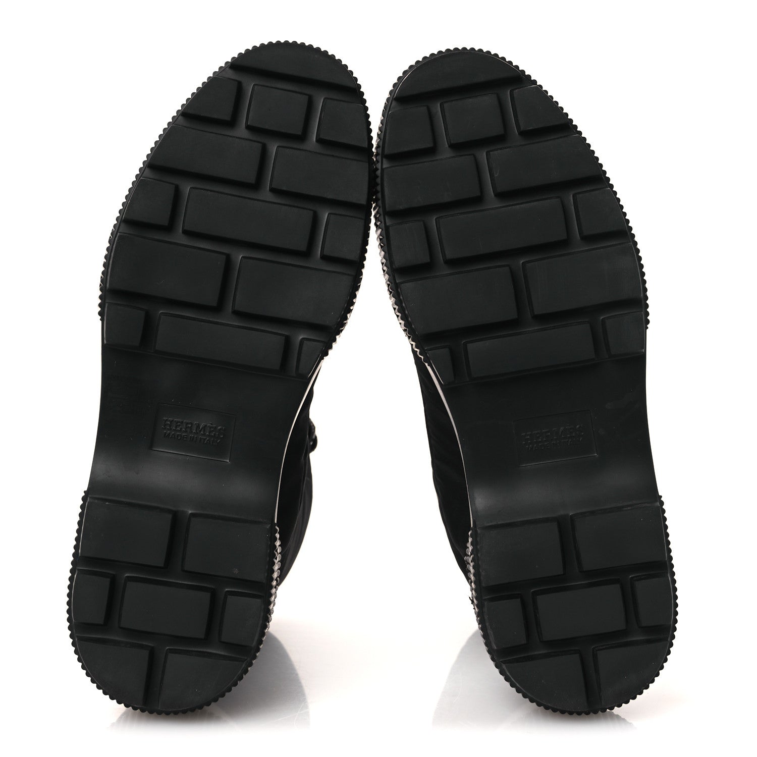 Hermes Calfskin Parachute Fresh Ankle Boots 38 Black 7 of 12
