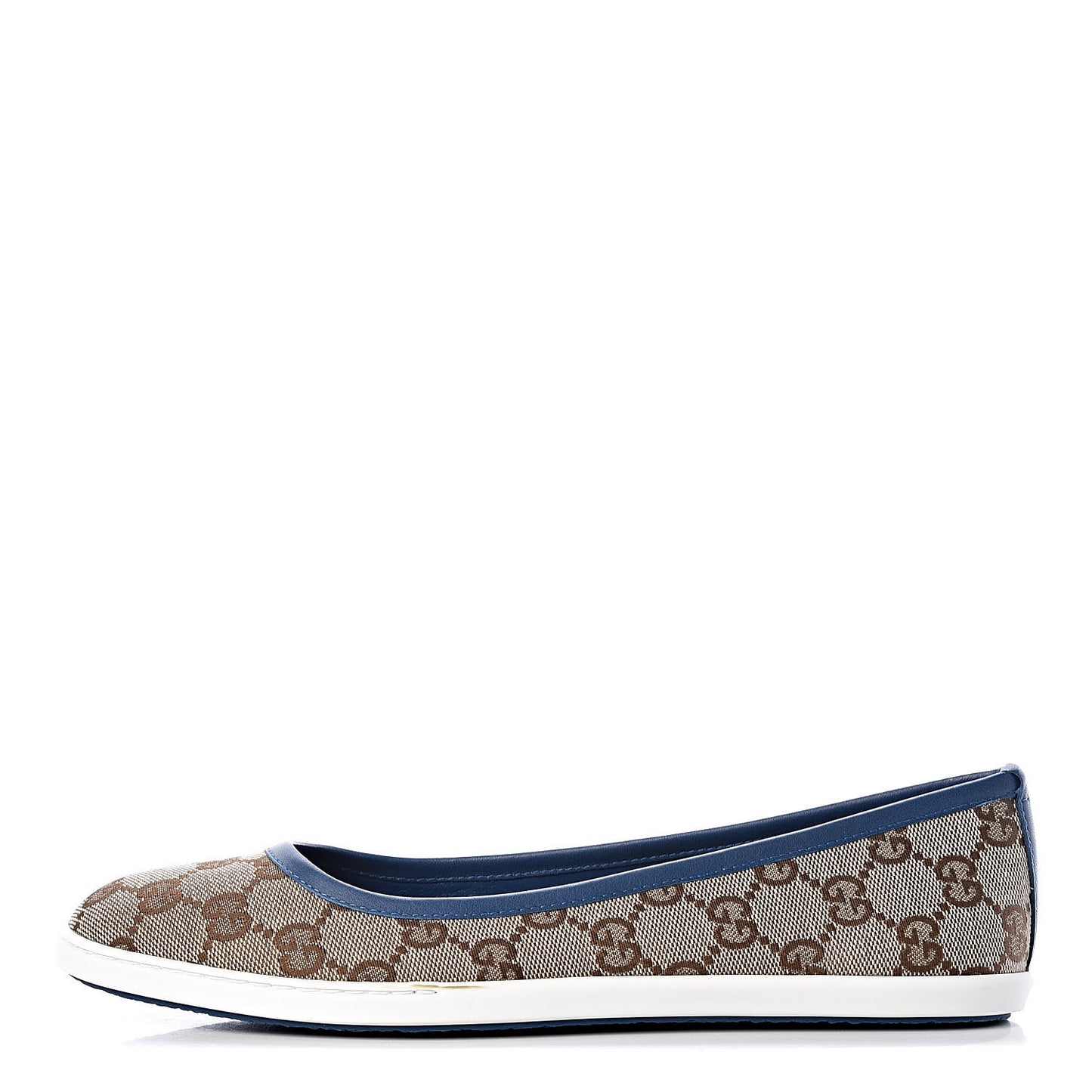 Monogram Ballet Flats 37 Blue