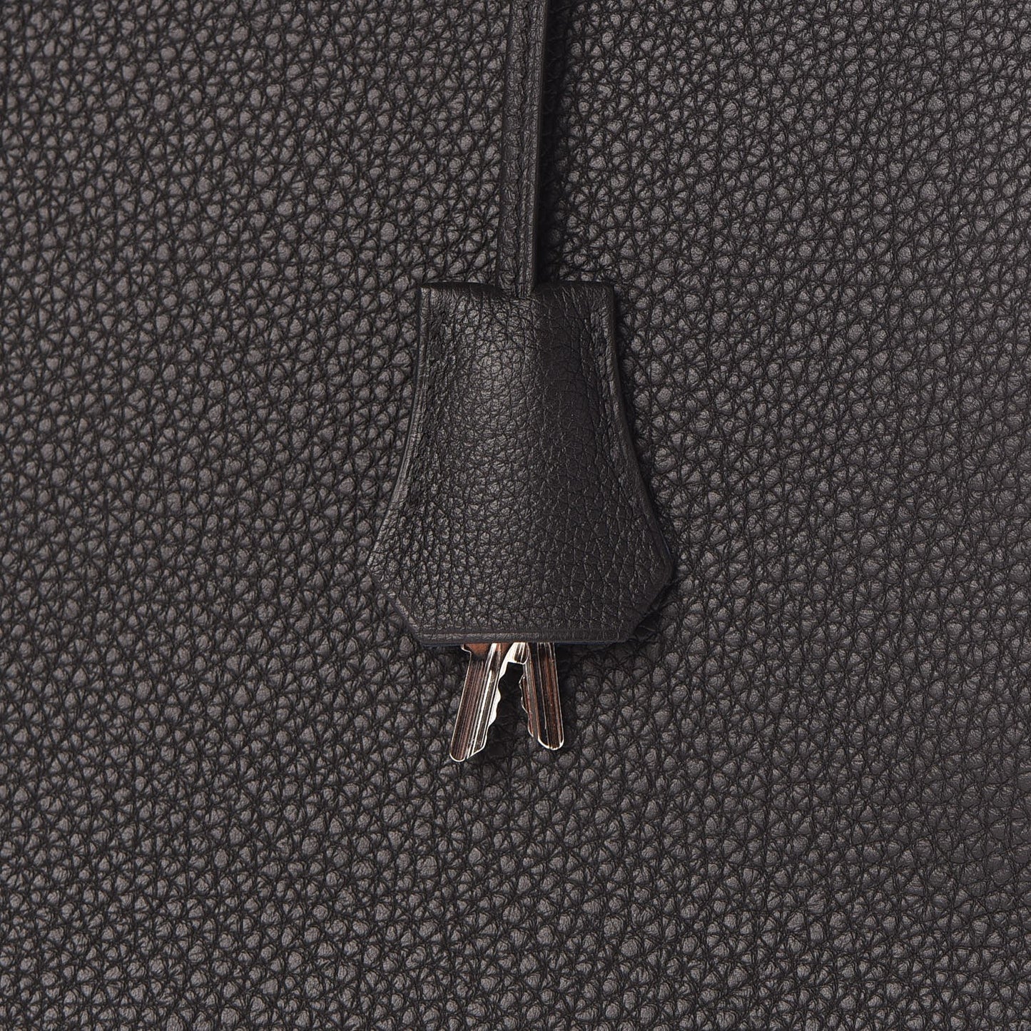 Togo Verso Kelly Retourne 35 Black Bleu Agate