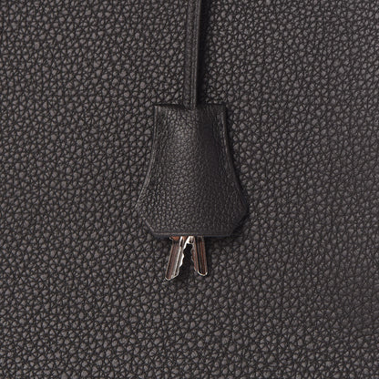 Hermes Togo Verso Kelly Retourne 35 Black Bleu Agate 27 of 40