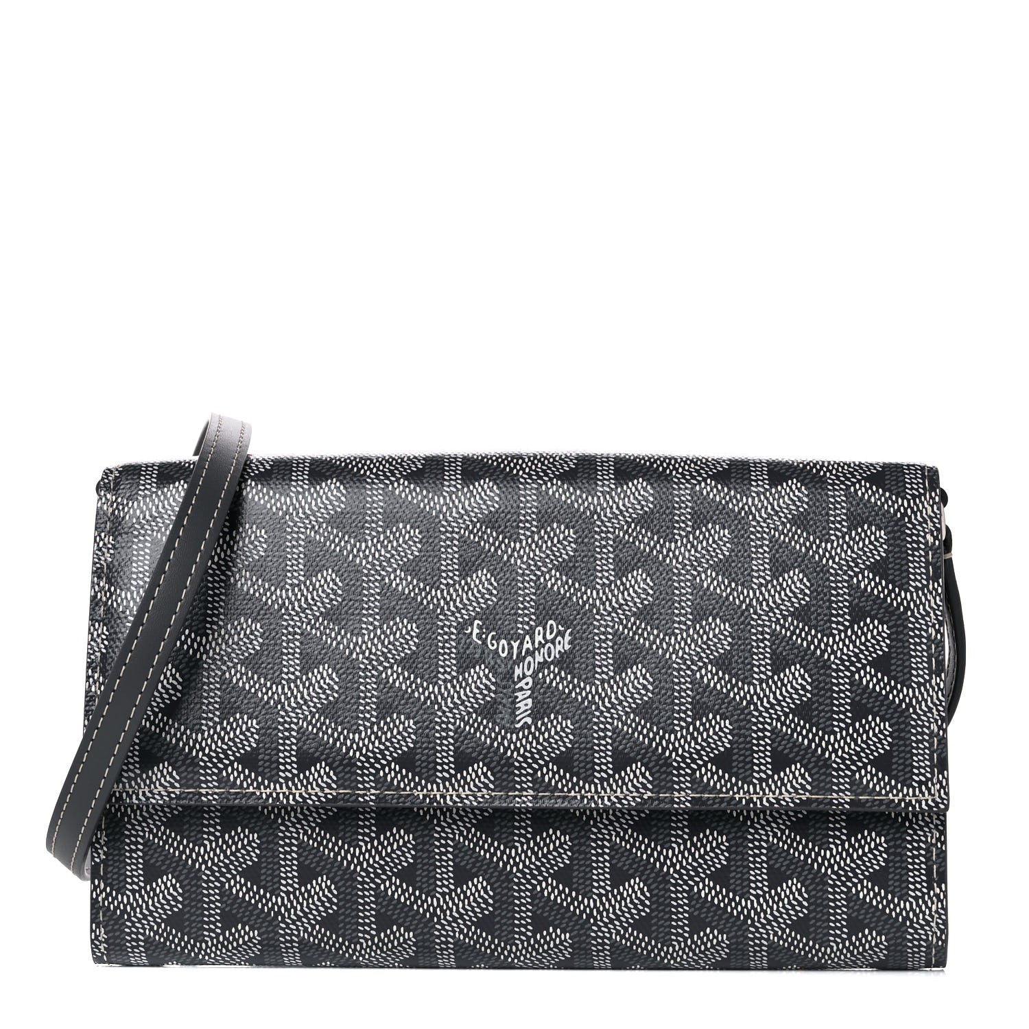 Goyard Goyardine Varenne Continental Wallet Grey 1 of 8