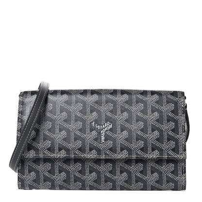 Goyard Goyardine Varenne Continental Wallet Grey 1 of 8