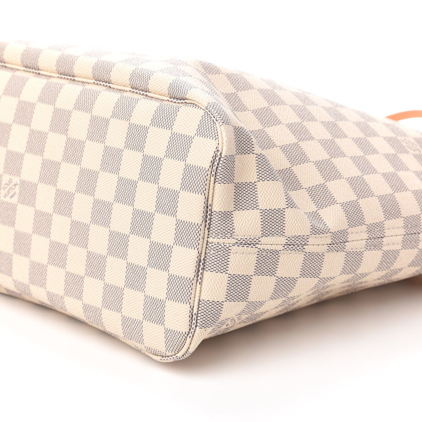 Damier Azur Neo Neverfull MM Rose Ballerine
