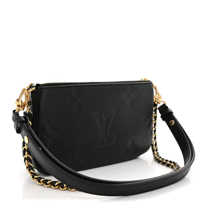 Louis Vuitton Empreinte Monogram Giant Multi Pochette Accessories Black 3 of 10