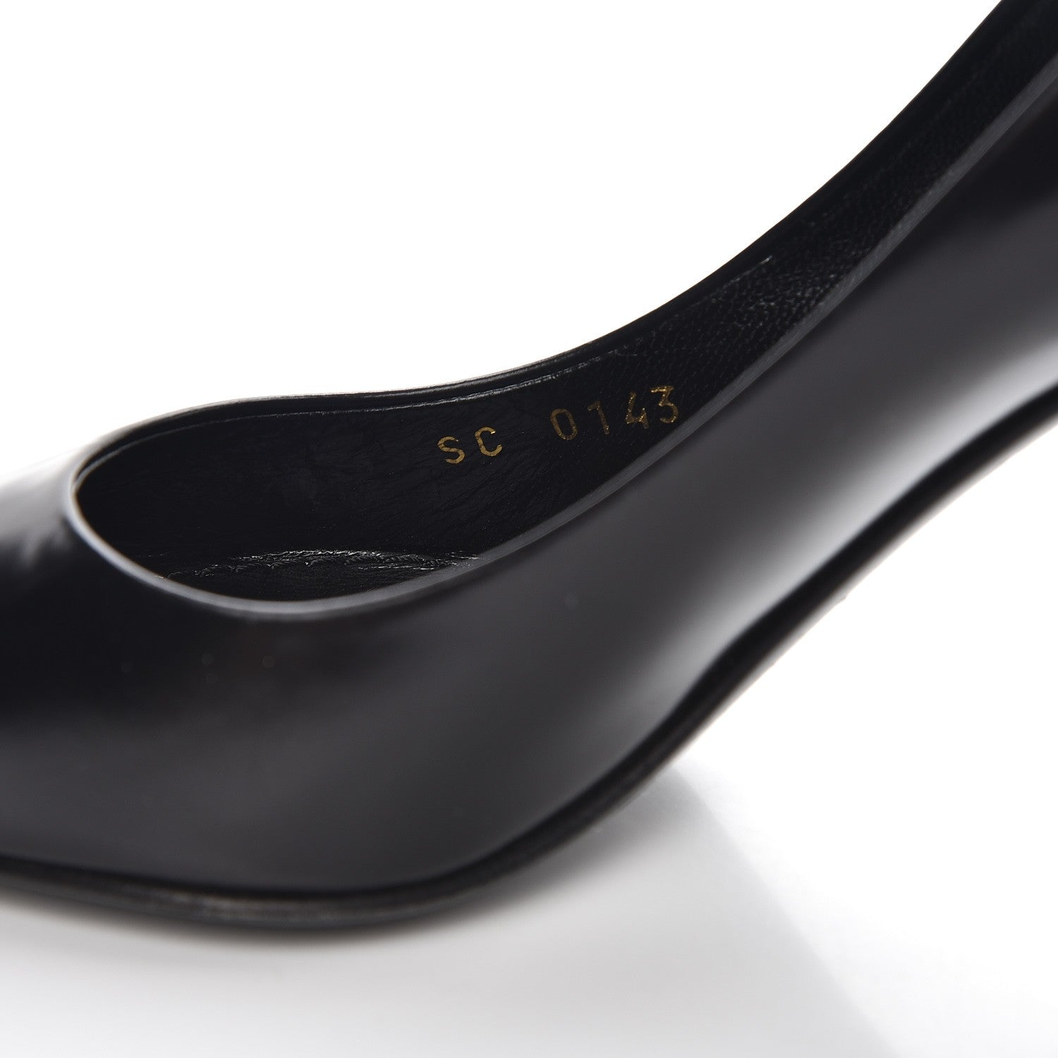 Louis Vuitton Patent Calfskin Cap Toe Pumps 35.5 Black 8 of 8