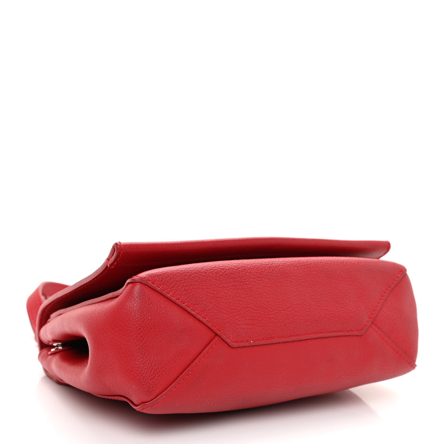 Louis Vuitton Calfskin Lockme II Chain Bag BB Rubis 4 of 8