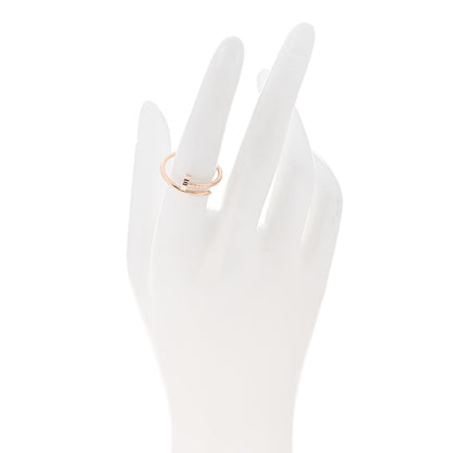 Cartier 18K Pink Gold Small Juste Un Clou Ring 56 7.5 2 of 5