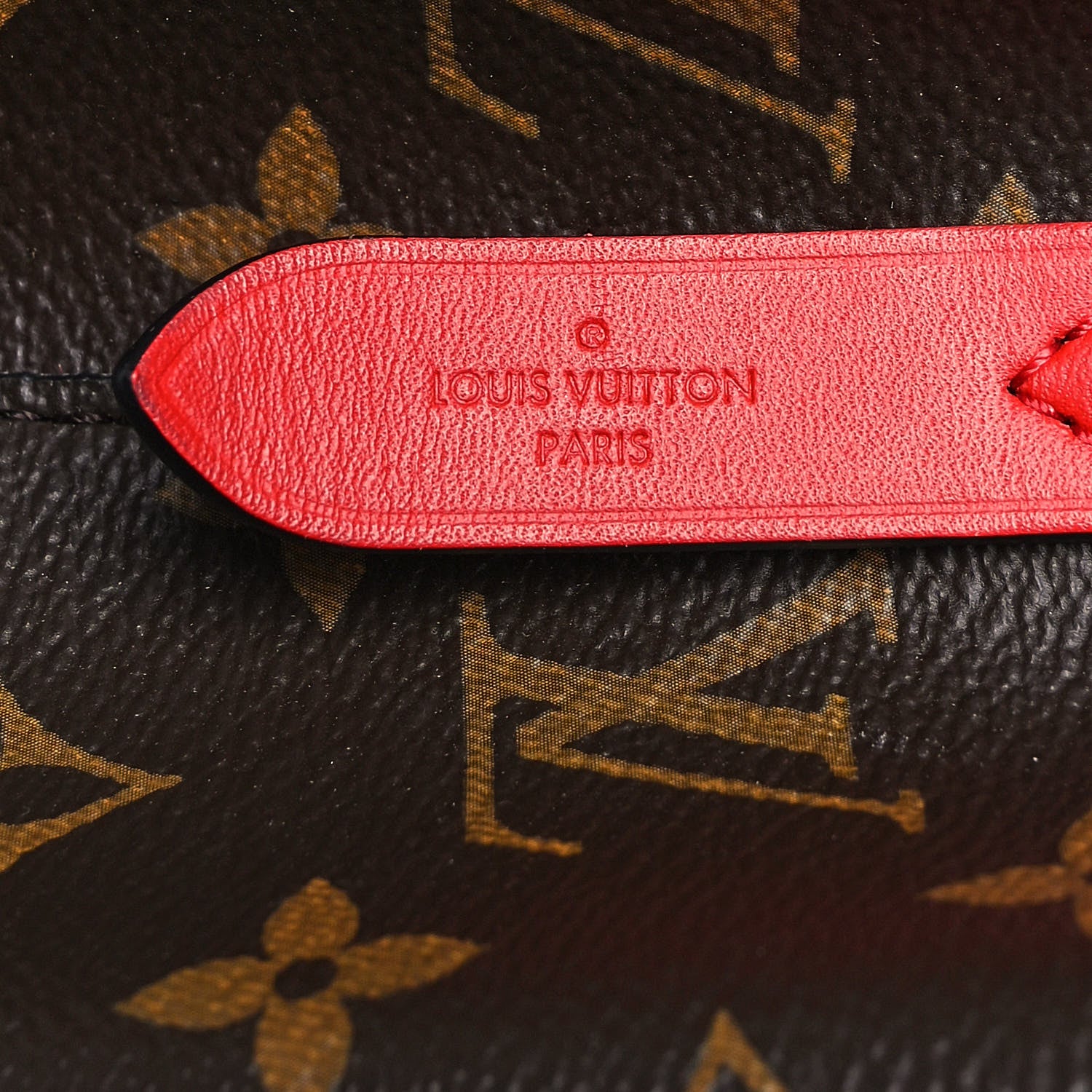 Louis Vuitton Monogram Braided Neonoe Coquelicot 6 of 9