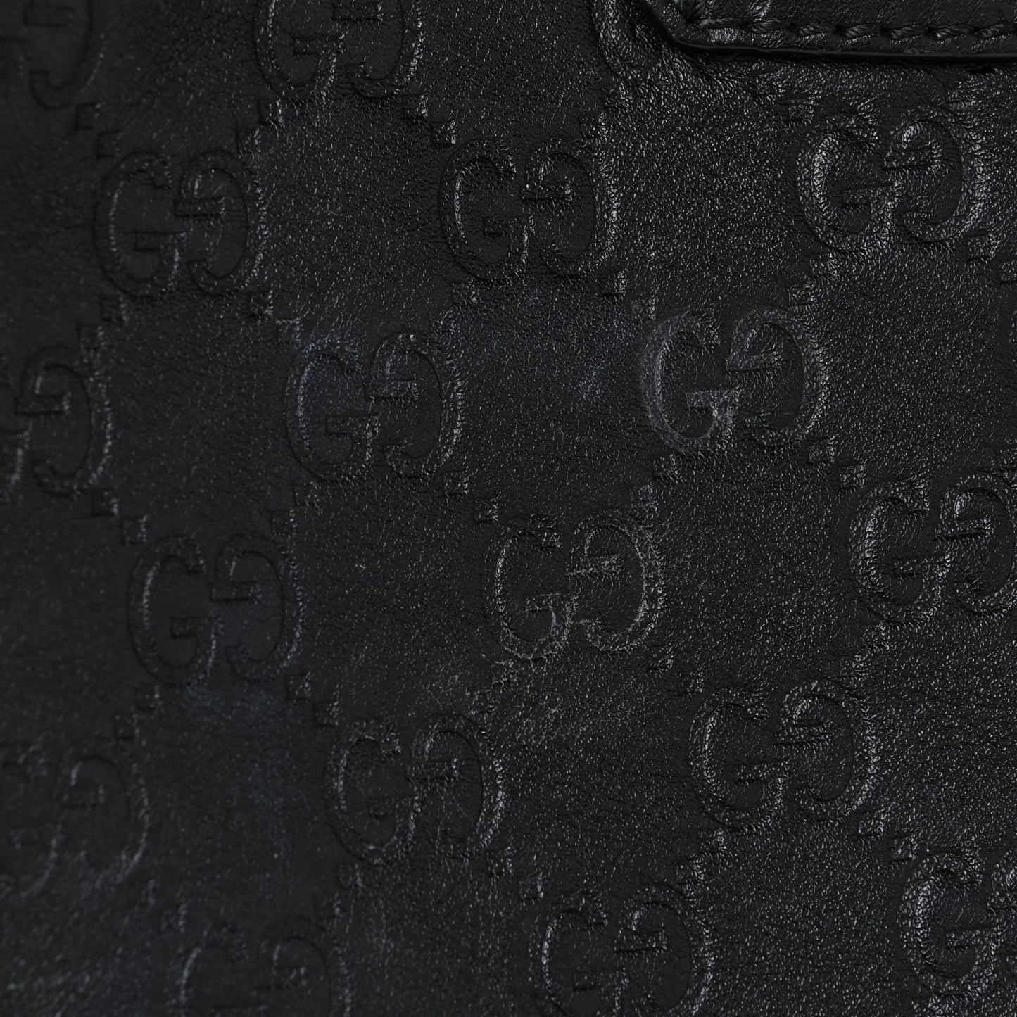 Guccissima Medium Emily Shoulder Bag Black