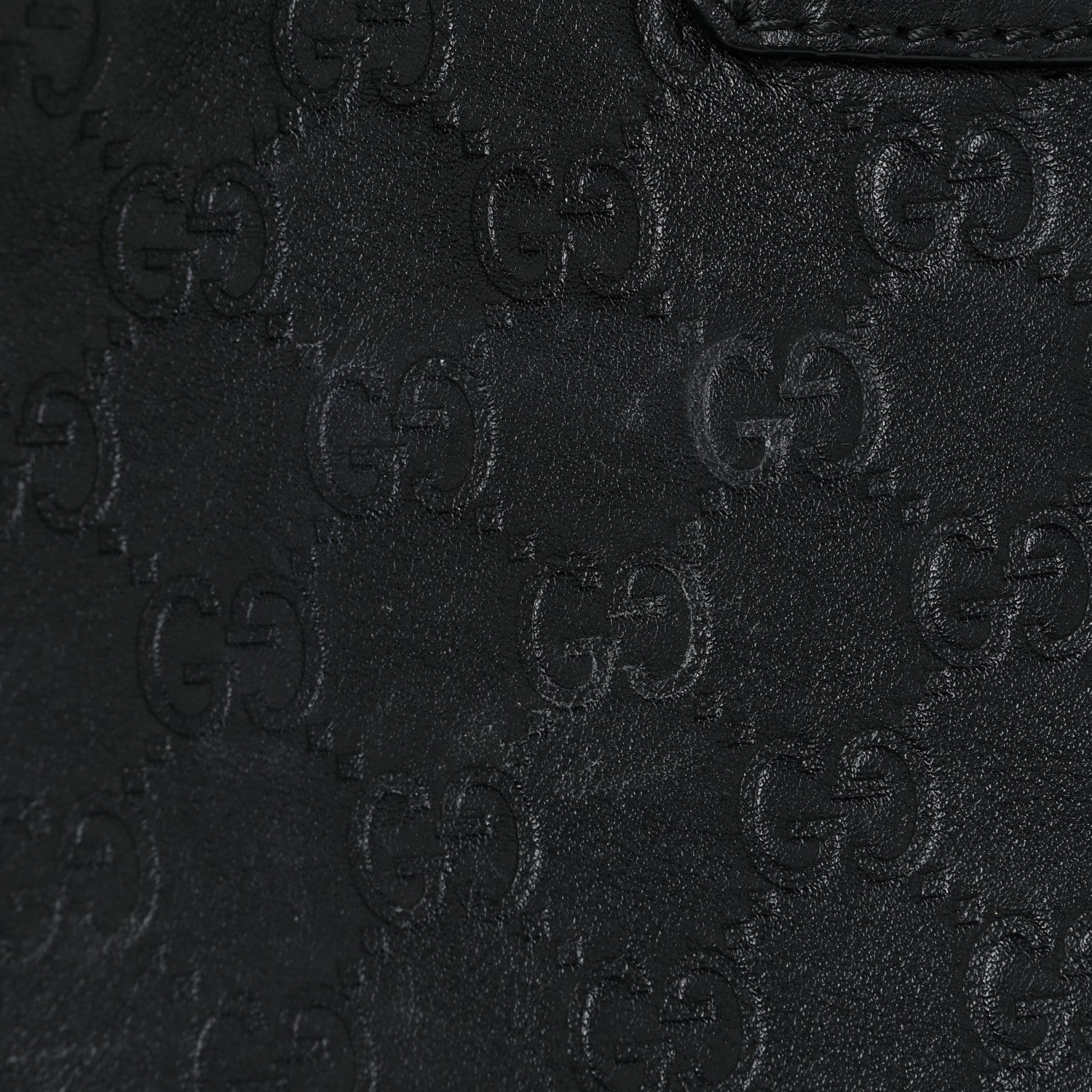 Gucci Guccissima Medium Emily Shoulder Bag Black 20 of 20