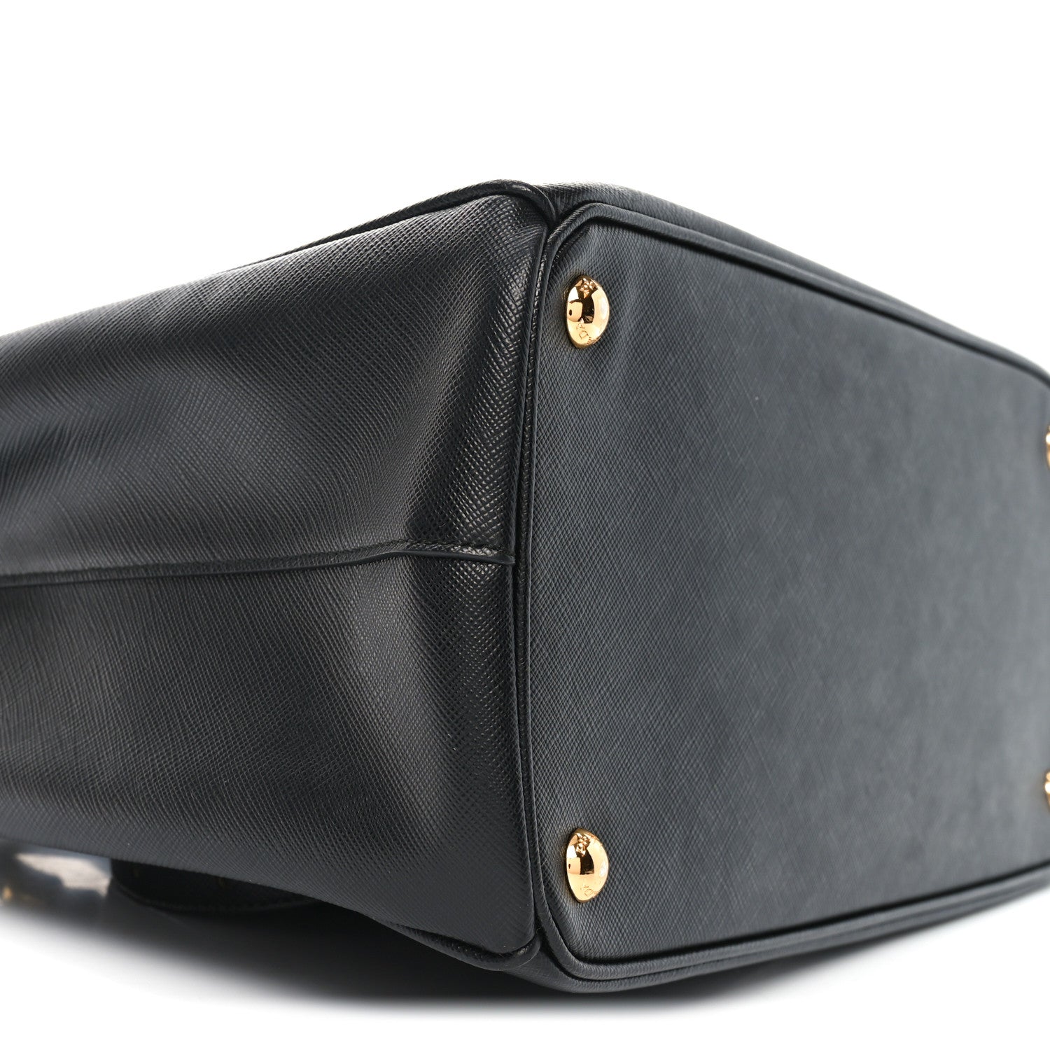 Prada Saffiano Medium Galleria Double Zip Tote Black 8 of 9