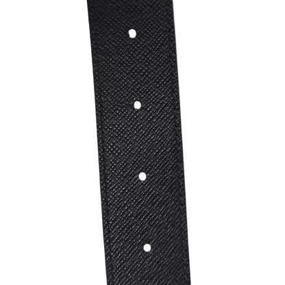 Louis Vuitton Calfskin Monogram 30mm LV Initiales Reversible 80 32 Belt  Black 4 of 5