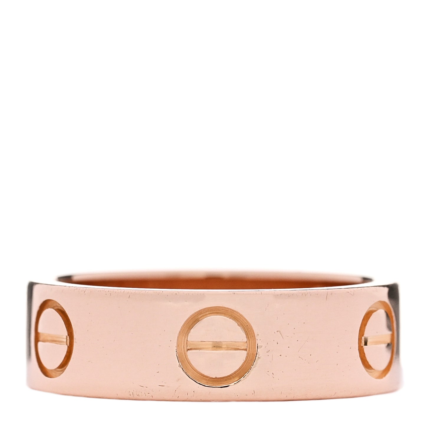 18K Pink Gold 5.5mm LOVE Ring 50 5.5