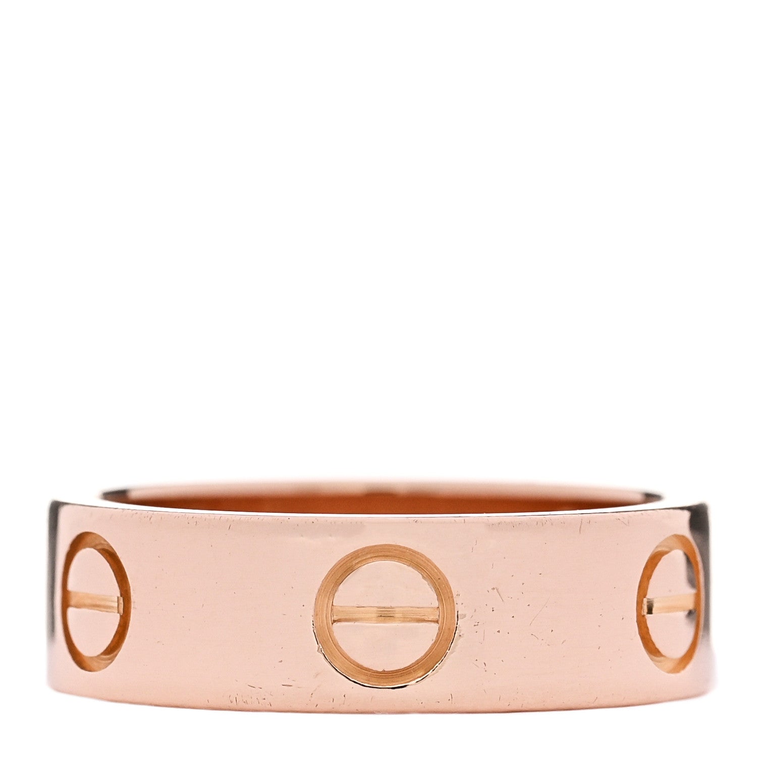 Cartier 18K Pink Gold 5.5mm LOVE Ring 50 5.5 1 of 4