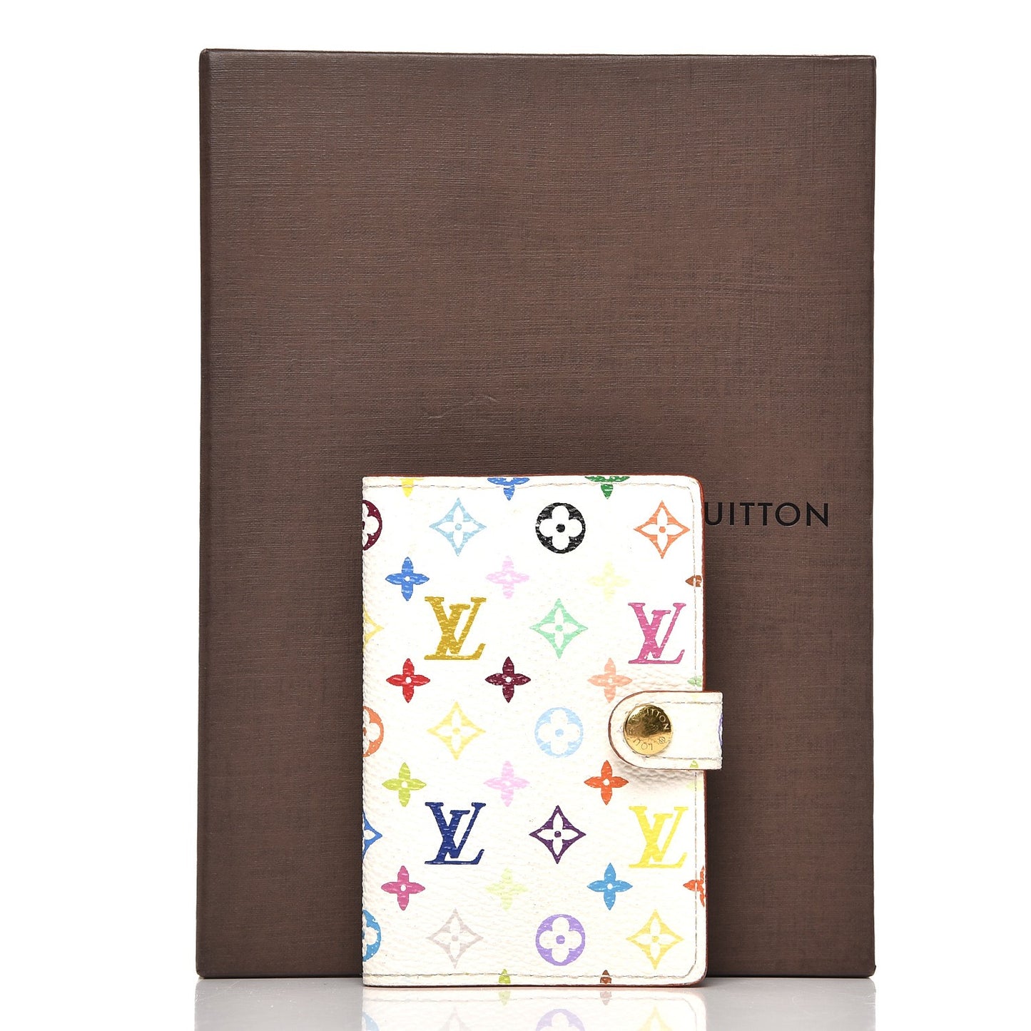 Monogram Multicolor Carnet de Bal Mini Agenda Cover White