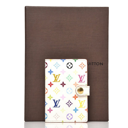 Louis Vuitton Monogram Multicolor Carnet de Bal Mini Agenda Cover White 8 of 8