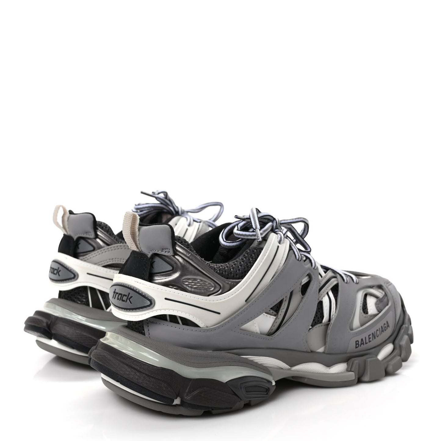 Mesh Nubuck Effect Fabric LED Womens Track Sneakers 39 Grey