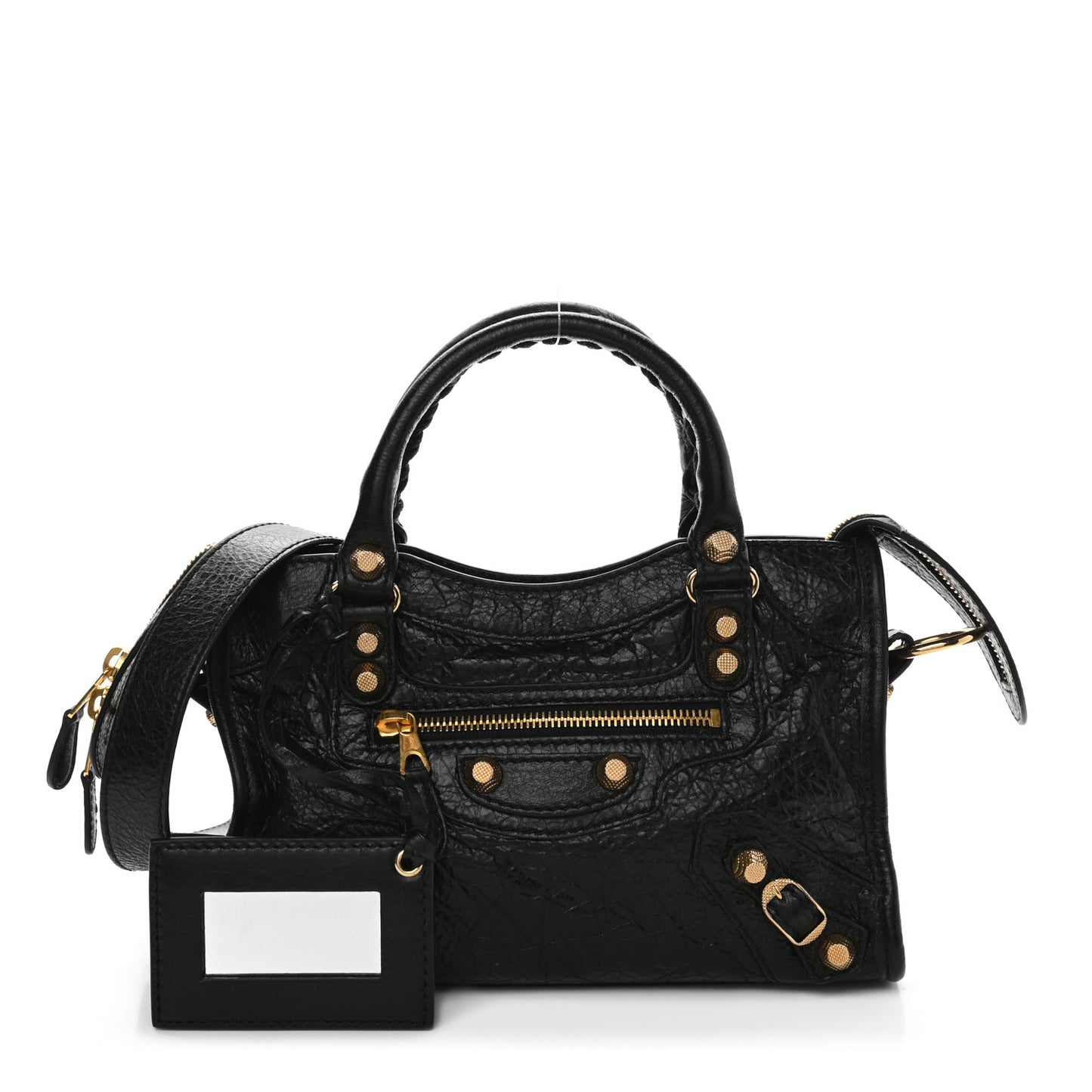 Agneau Giant 12 Gold Hardware Mini City Black