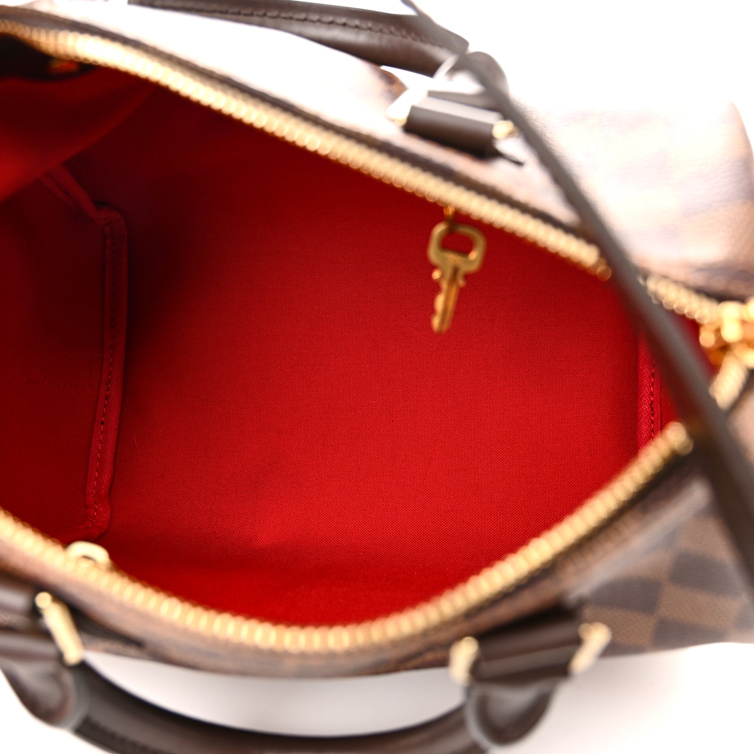 Louis Vuitton Damier Ebene Speedy Bandouliere 25 5 of 9