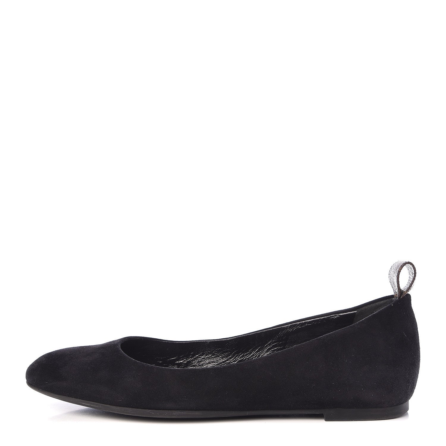 Louis Vuitton Suede Monogram Uniformes Ballet Flats 36 Black 1 of 9