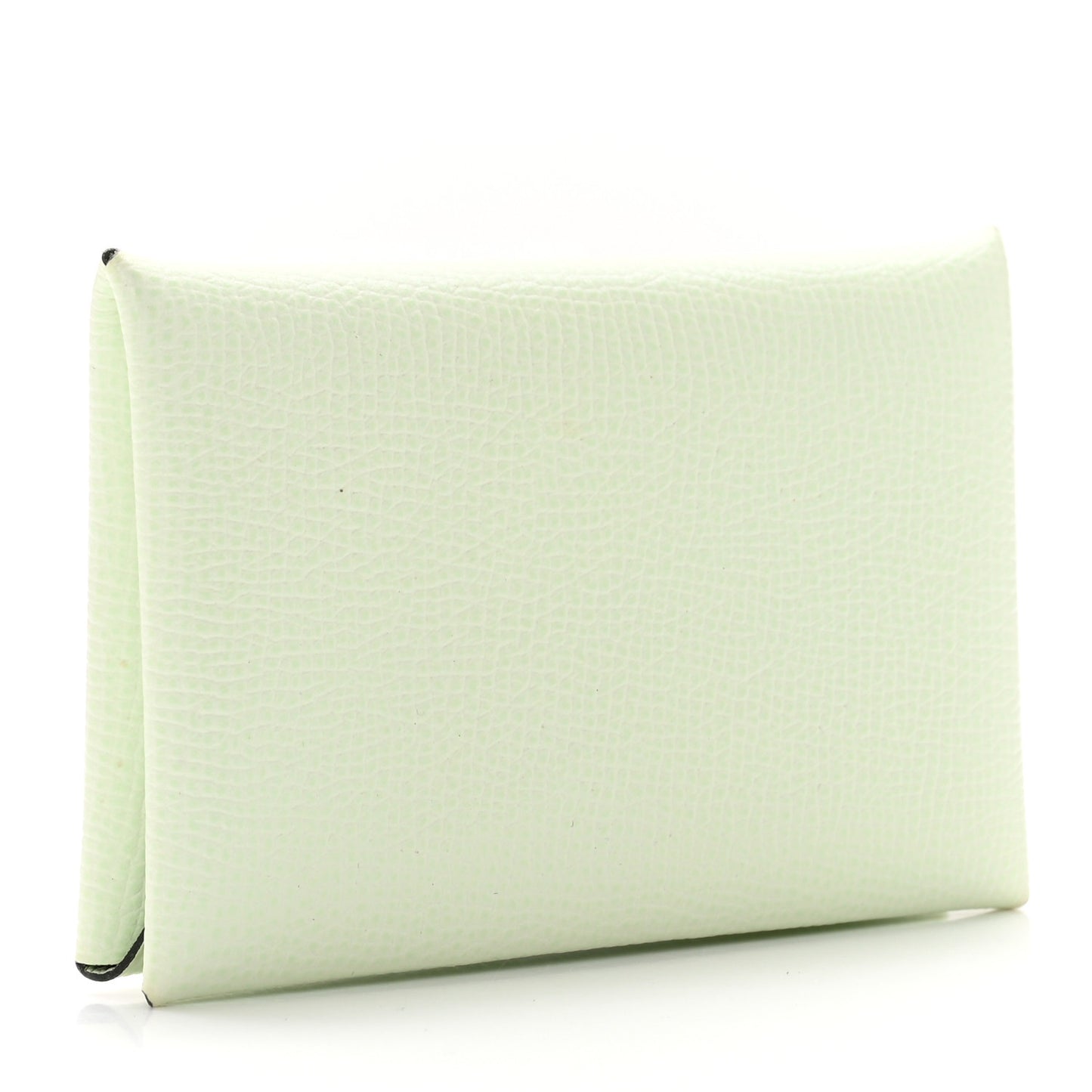 Epsom Calvi Card Case Vert Fizz