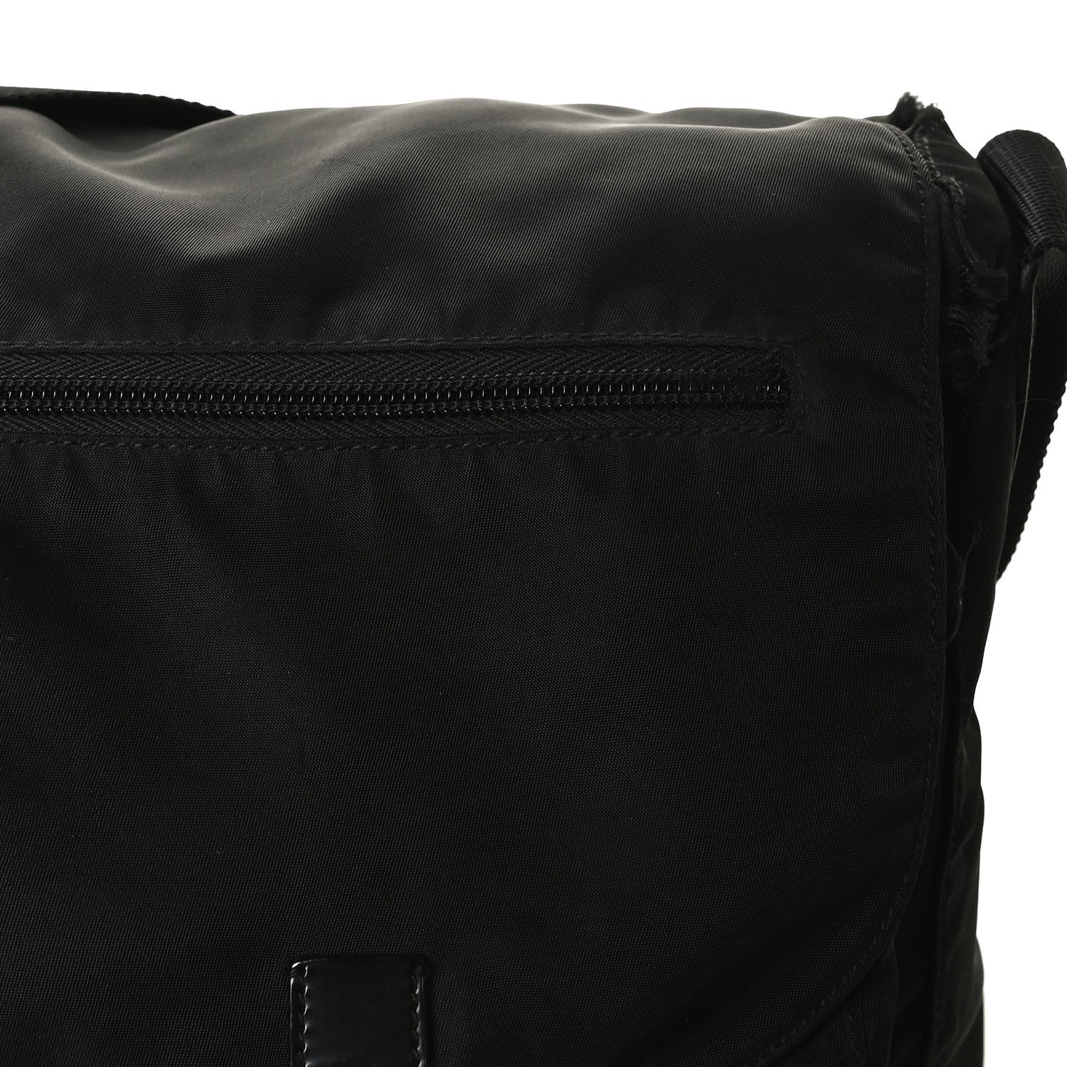 Prada Nylon Vela Messenger Bag Black 15 of 20