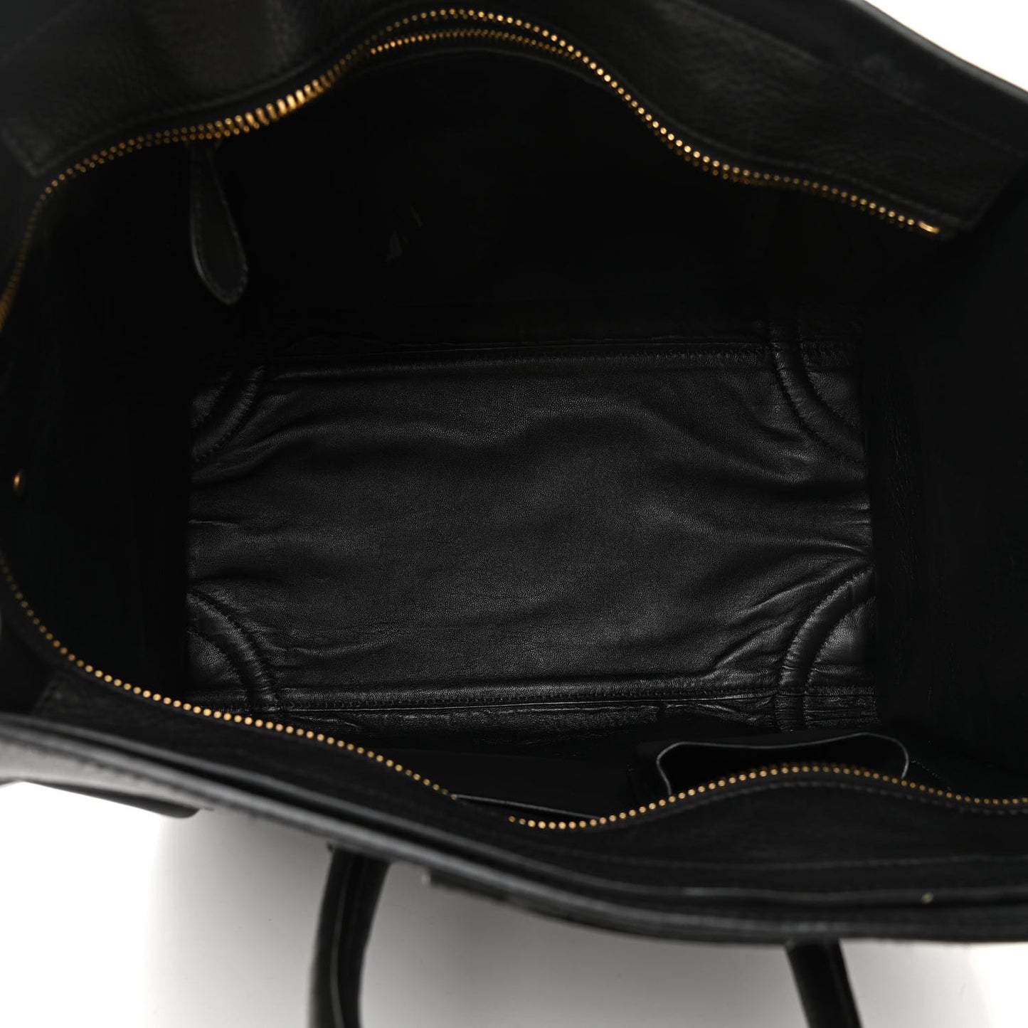 Smooth Calfskin Mini Luggage Black