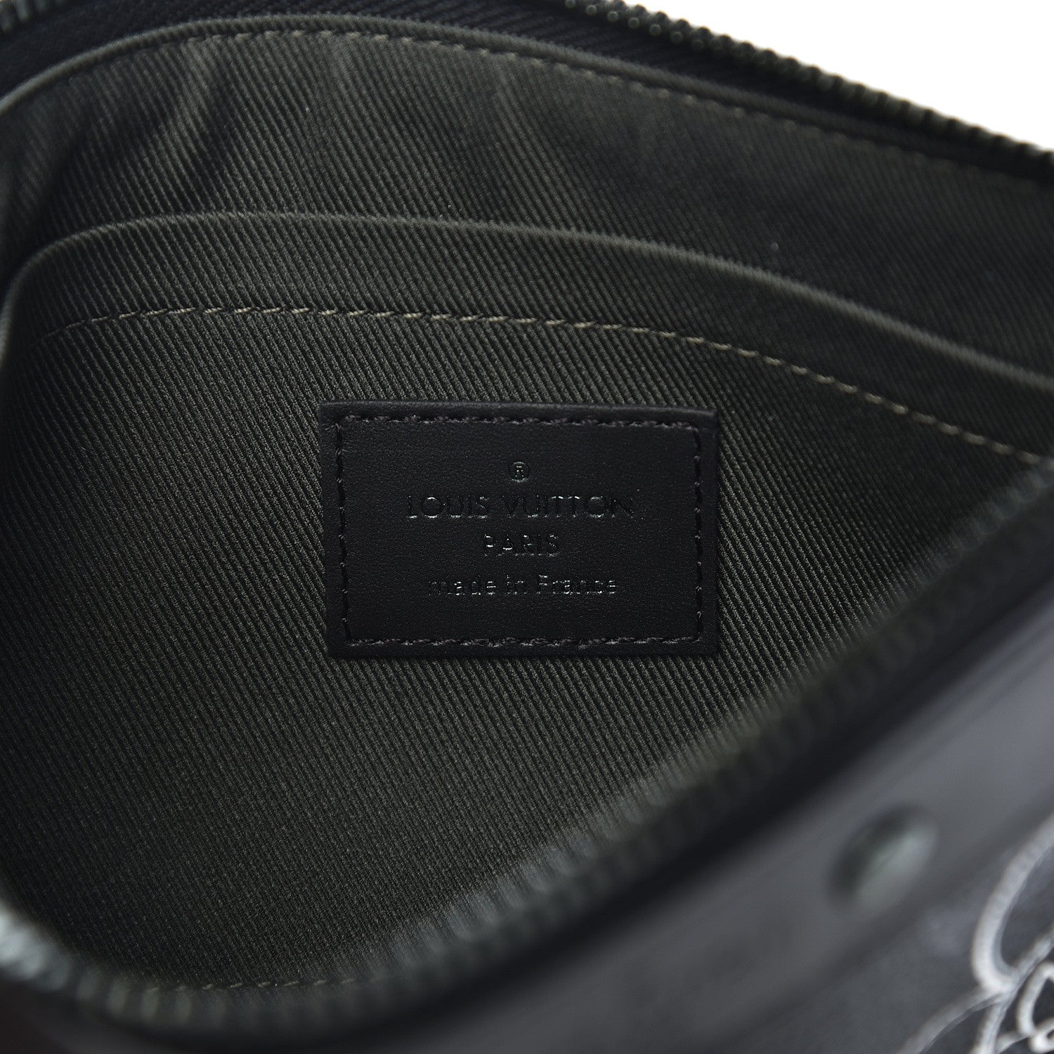 Louis Vuitton Monogram Eclipse Vivienne Pochette Apollo PM 6 of 7