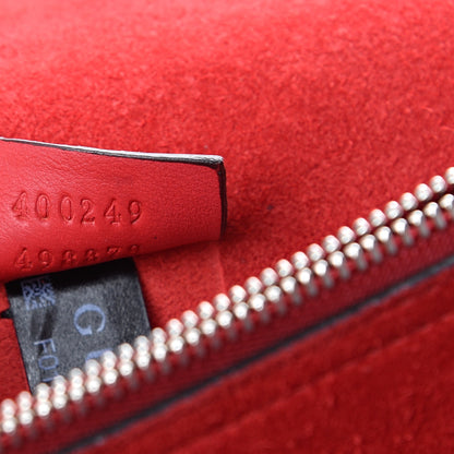 Gucci GG Supreme Monogram Small Dionysus Shoulder Bag Red 6 of 14