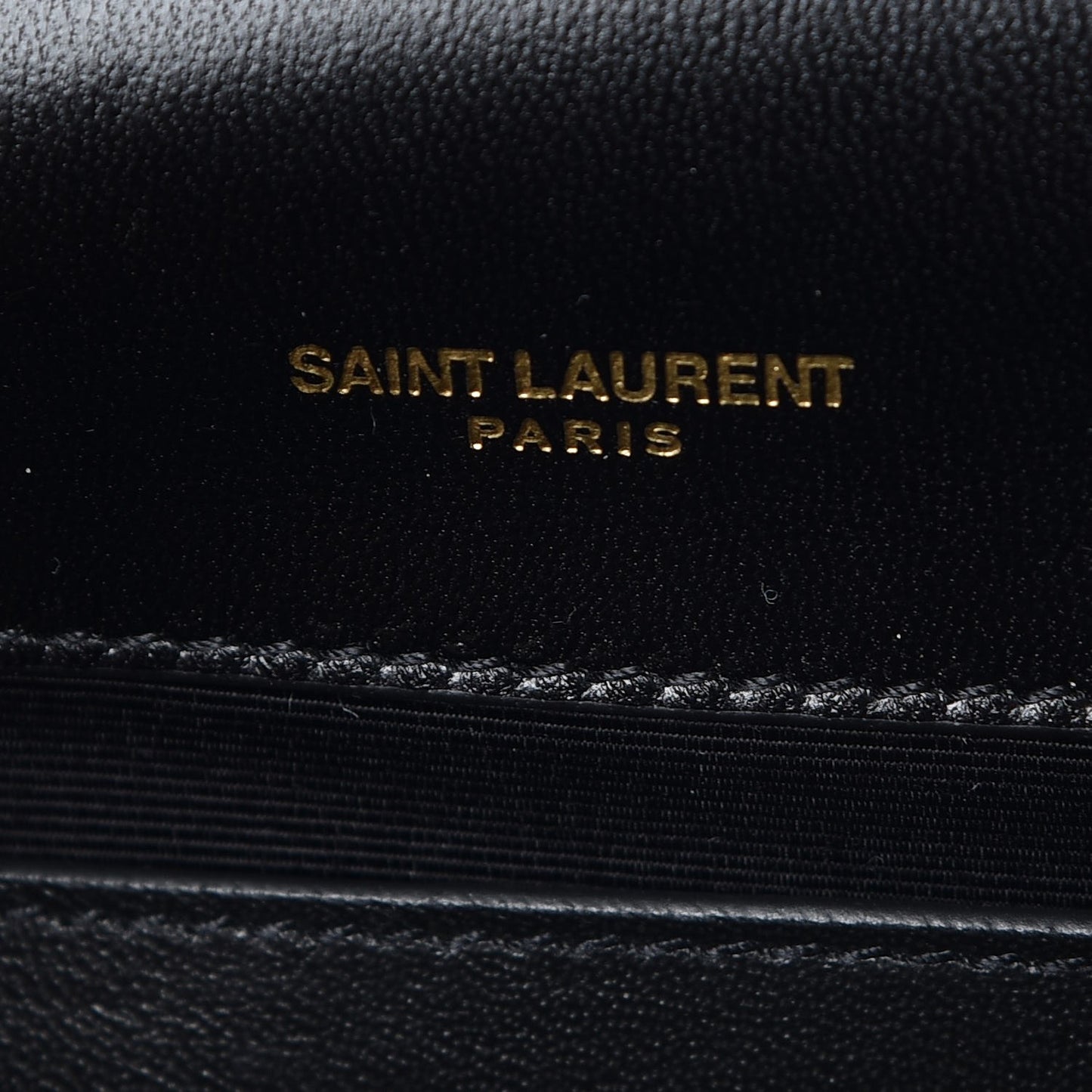 Patent Small Monogram Kate Satchel Black