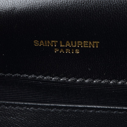 Saint Laurent Patent Small Monogram Kate Satchel Black 7 of 8