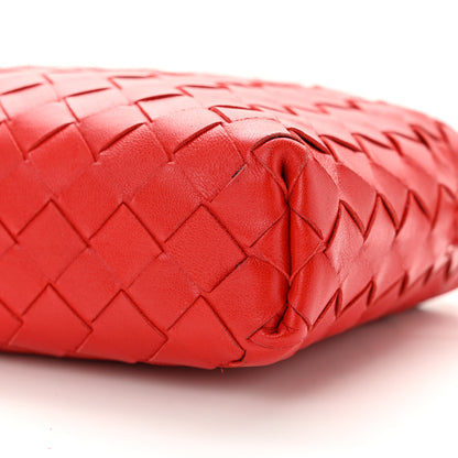 Bottega Veneta Nappa Intrecciato Small Camera Bag Red 9 of 13