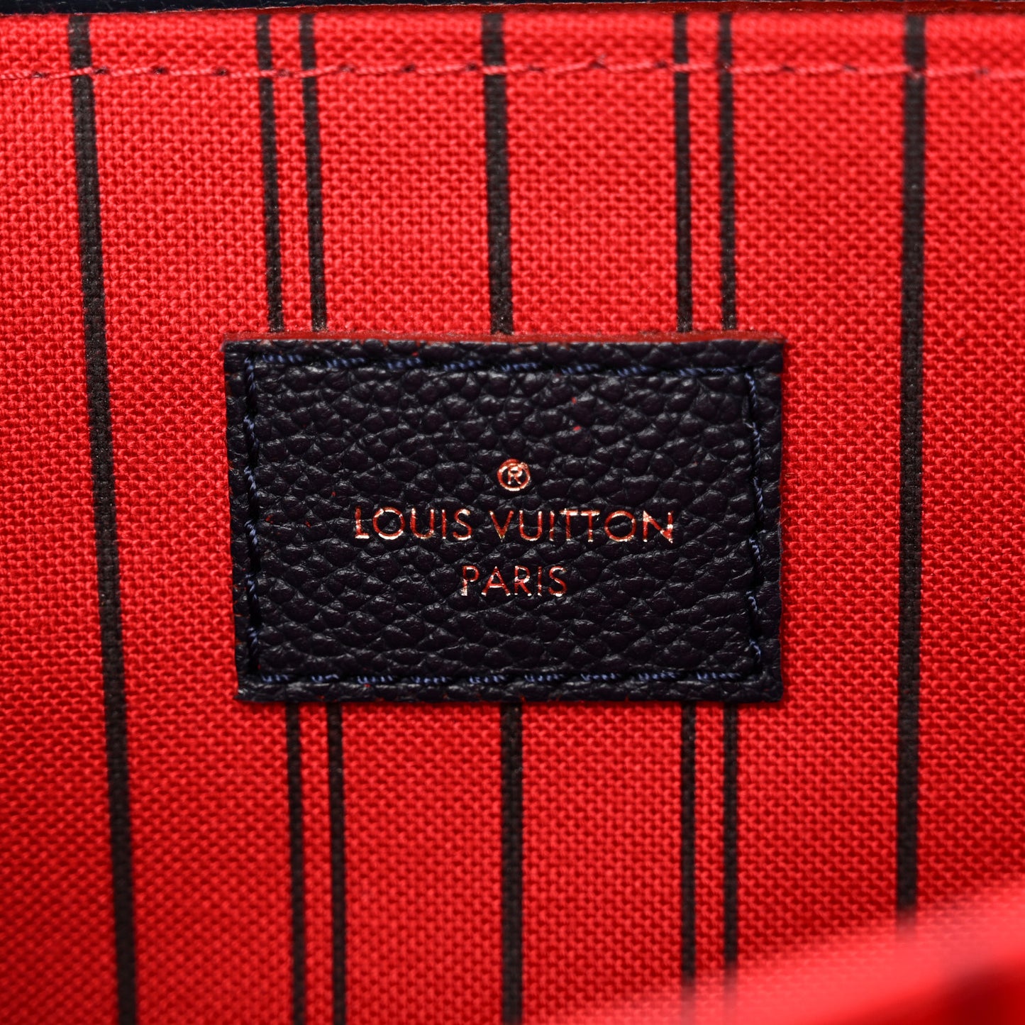 Empreinte Pochette Metis Marine Rouge