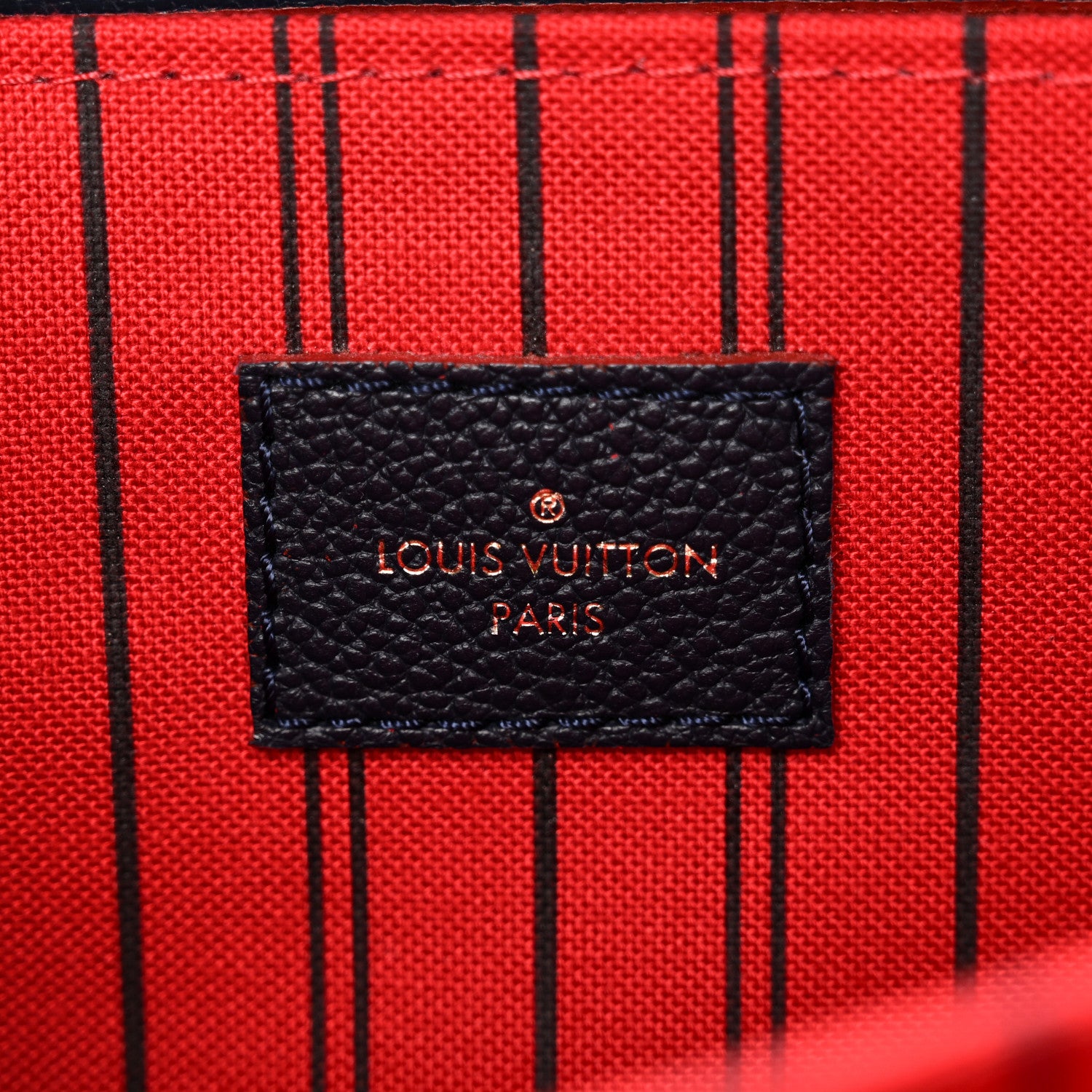 Louis Vuitton Empreinte Pochette Metis Marine Rouge 6 of 9