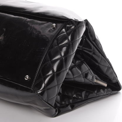 Chanel Vinyl Lipstick Tote Black 9 of 10