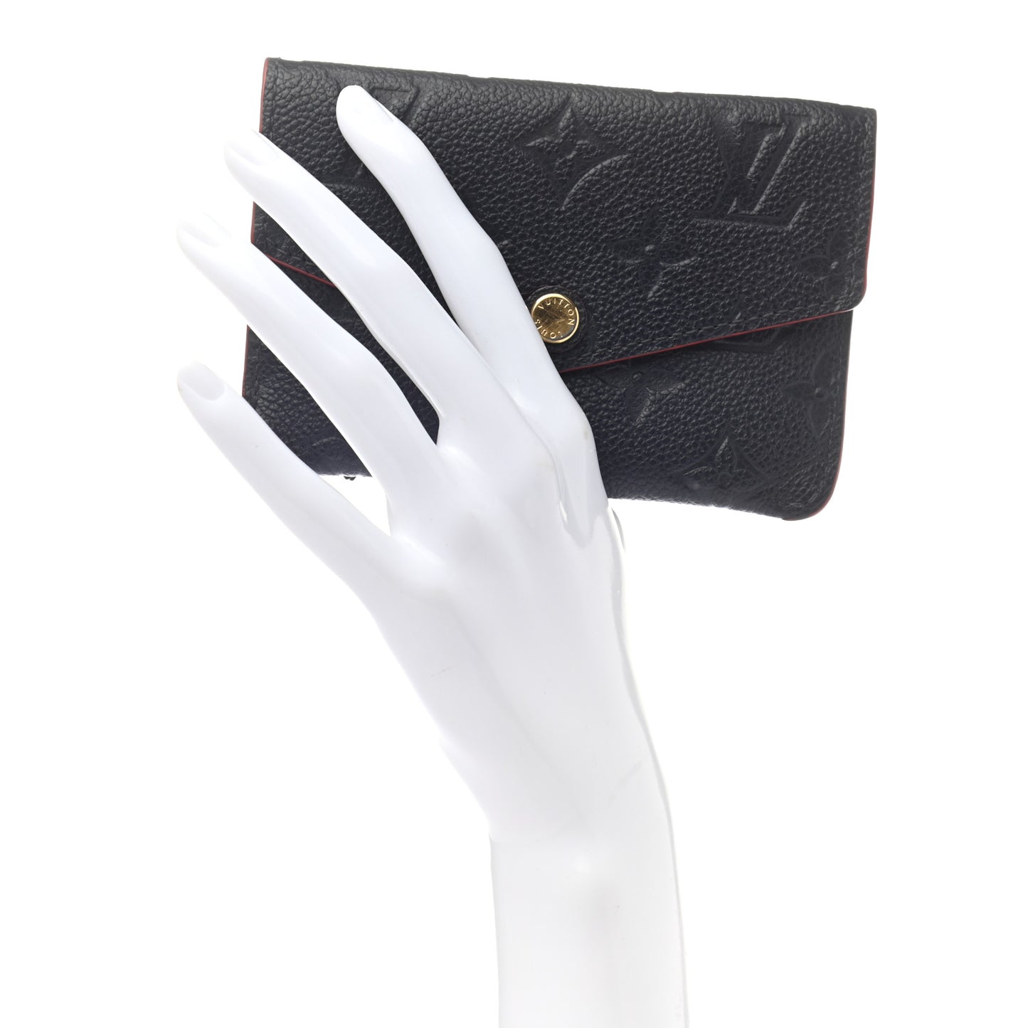Empreinte Key Pouch Marine Rouge
