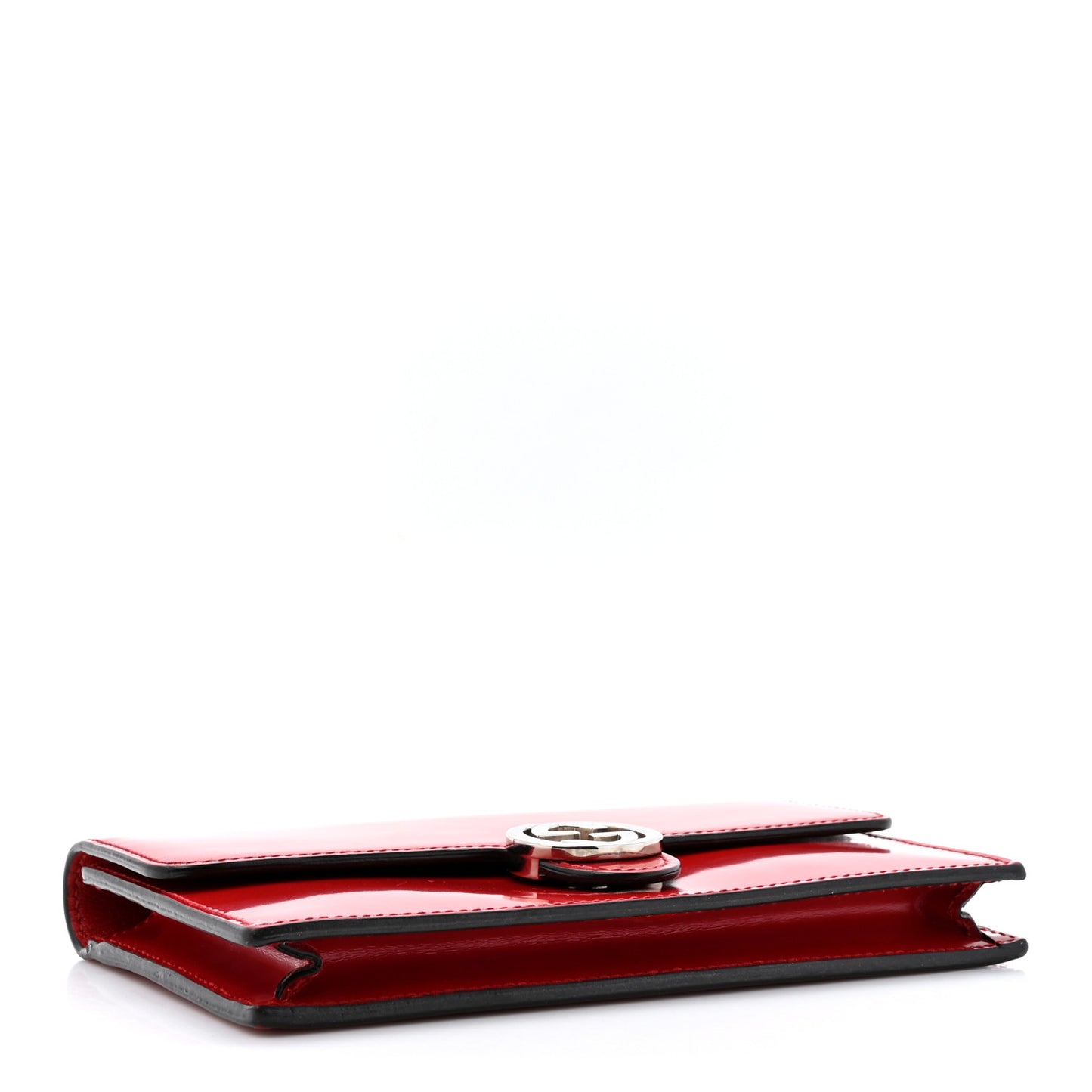 Shade Lux Calfskin Icon Wallet Hibiscus Red