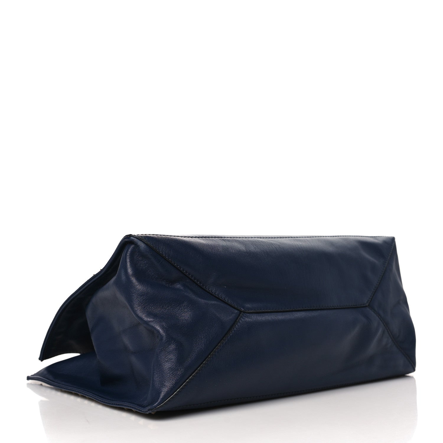 Valentino Garavani Nappa Medium Rockstud Soft Tote Marine 3 of 7