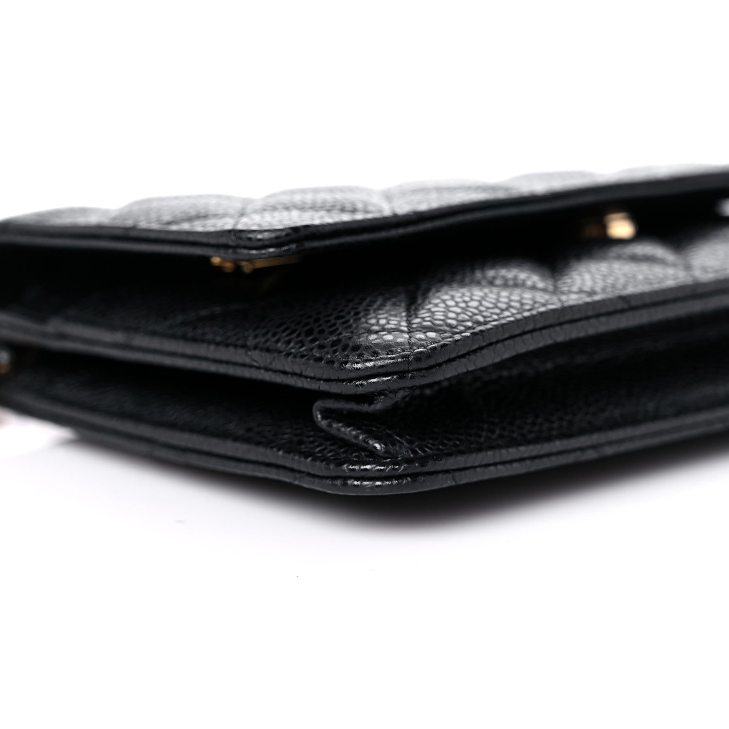 Chanel Caviar Quilted Wallet On Chain WOC Black 9 of 11