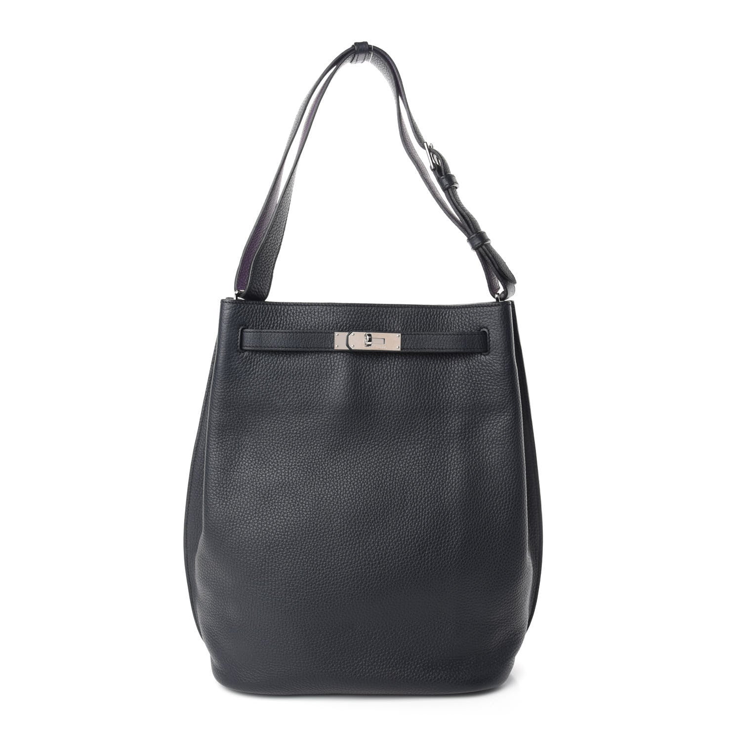 Hermes Taurillon Clemence So Kelly 26 Bleu Obscur Ultraviolet 1 of 12