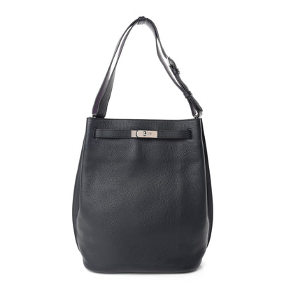 Hermes Taurillon Clemence So Kelly 26 Bleu Obscur Ultraviolet 1 of 12