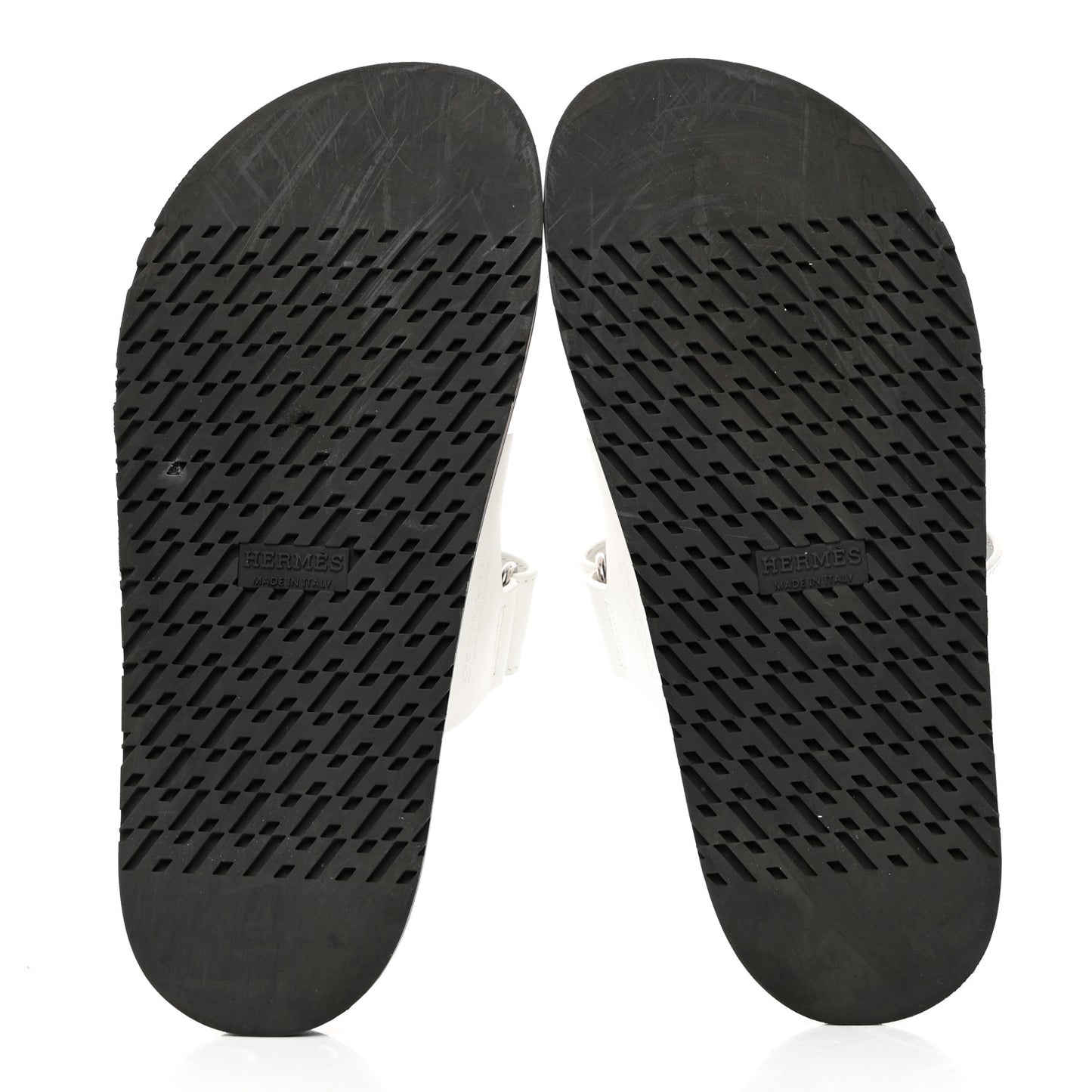 Calfskin Womens Chypre Sandals 37.5 White