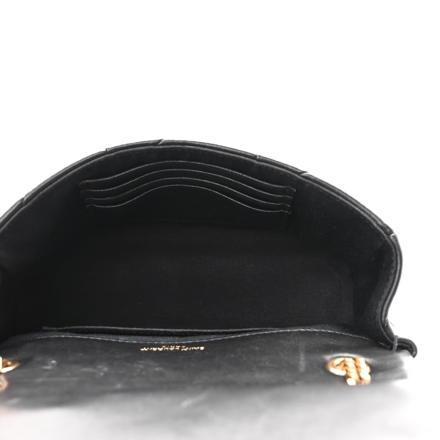 Saint Laurent Lambskin Patchwork Monogram Small Jamie Black 5 of 10