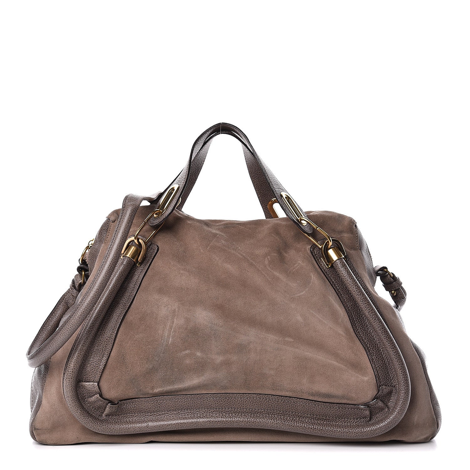 Chloe Suede Calfskin Large Paraty Rock 1 of 26