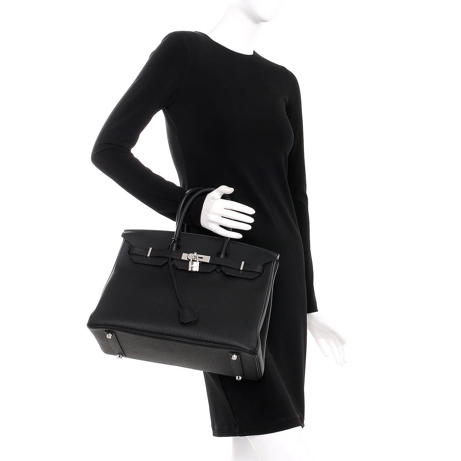 Hermes Togo Birkin 35 Black 2 of 34