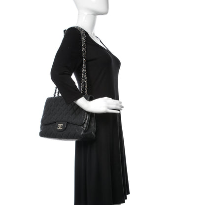 Chanel Caviar Quilted Jumbo Single Flap Black 2 of 15