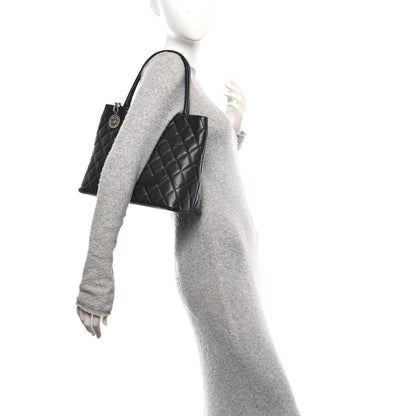 Chanel Caviar Quilted Medallion Tote  Black 2 of 10