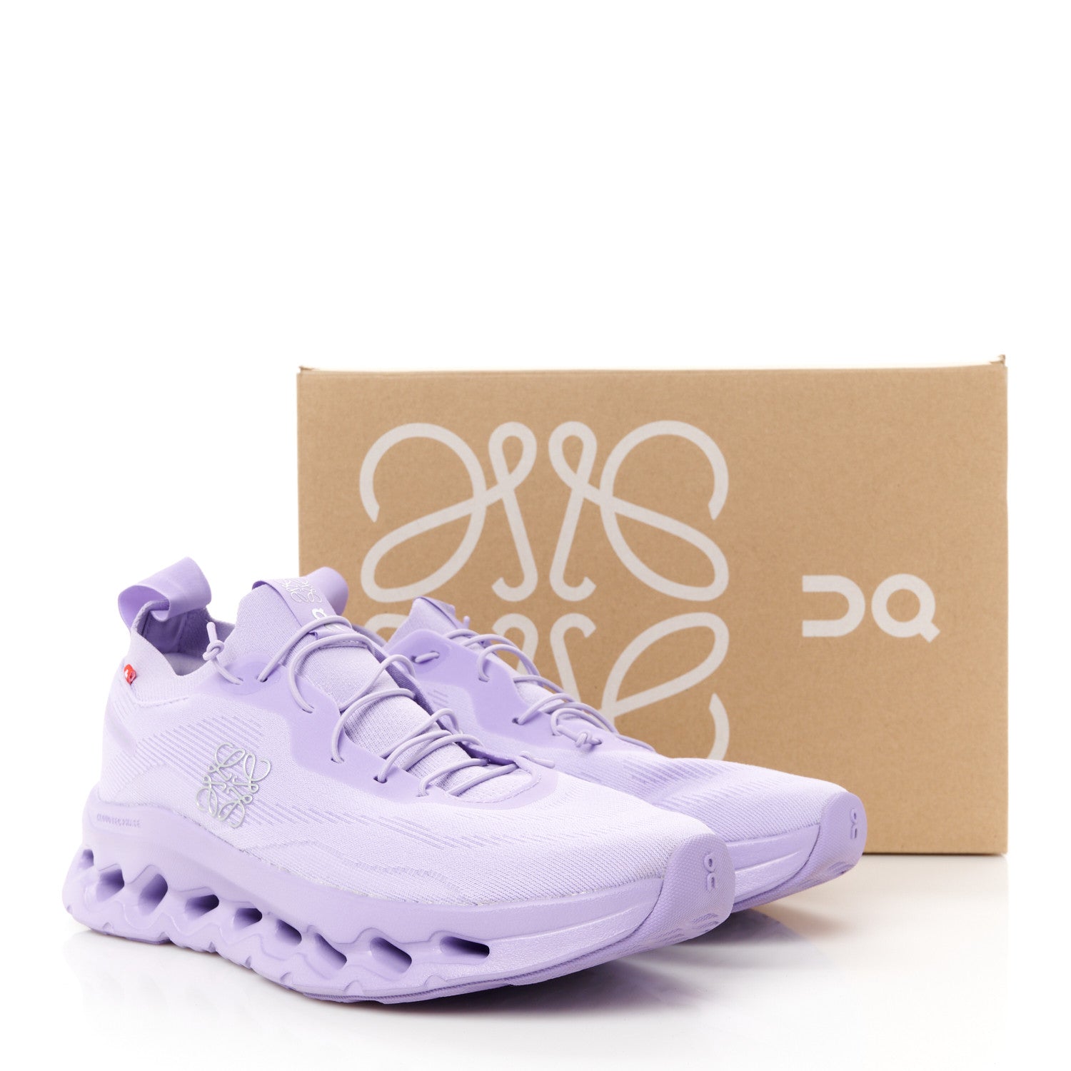 Loewe X ON Canvas Mesh Cloudtilt Sneakers 40 Purple Rose 9 of 9