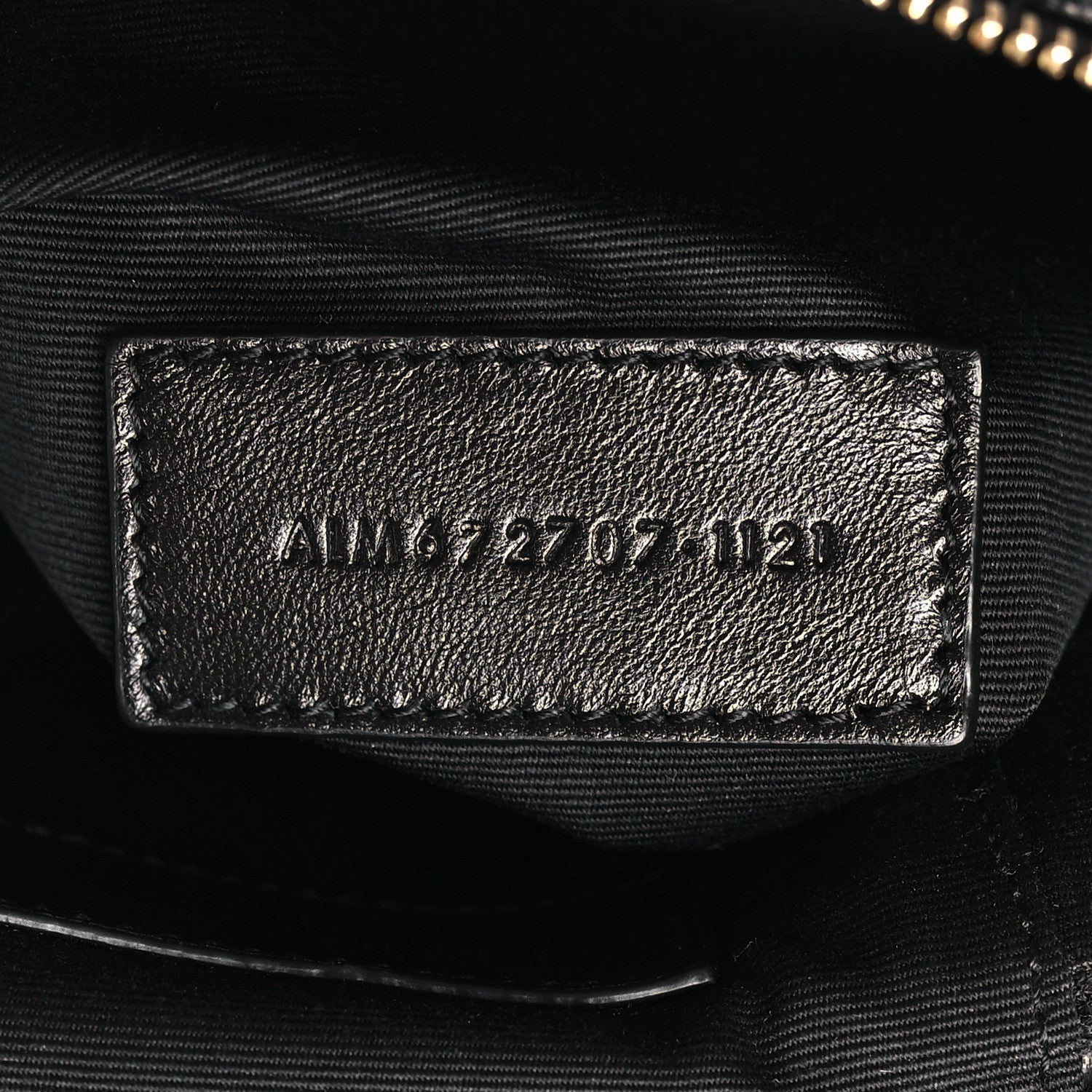 Saint Laurent Lambskin Quilted Binocular Case Black 7 of 10