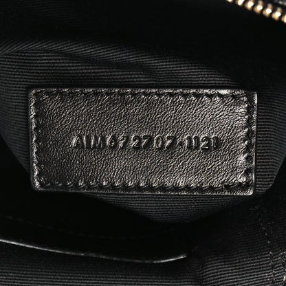 Saint Laurent Lambskin Quilted Binocular Case Black 7 of 10